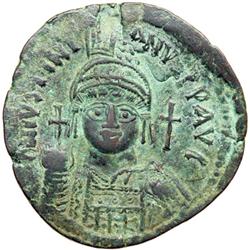 Byzantine Empire. Justinian I, 527-565. follis or 40 nummi (22.13g), Cyzicus, 2nd officina, 539/40 (