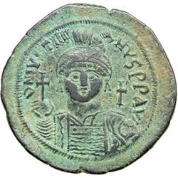 Byzantine Empire. Justinian I, 527-565. follis or 40 nummi (22.53g), Cyzicus, 2nd officina, 541/2 (r