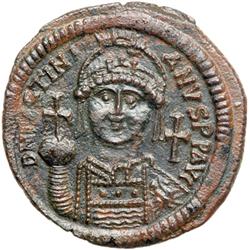 Byzantine Empire. Justinian I, 527-565. follis or 40 nummi (22.24g), Antioch, 4th officina, 539/40 (