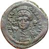 Image 1 : Byzantine Empire. Justinian I, 527-565. follis or 40 nummi (18.77g), Antioch, 3rd officina, 562/3 (r