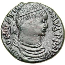 Byzantine Empire. Justinian I, 527-565. follis or 40 nummi (10.43g), Rome, 537-541