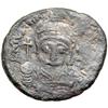 Image 1 : Byzantine Empire. Justinian I, 527-565. follis or 40 nummi (9.81g), Ravenna, 563/4 (regnal year 37)