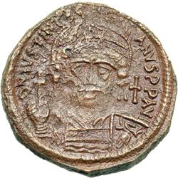 Byzantine Empire. Justinian I, 527-565. nummi (12.65g), Alexandria, after 538