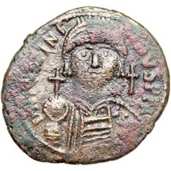 Byzantine Empire. Justinian I, 527-565. half follis or 20 nummi (11.54g), Carthage, 539/40 (regnal y