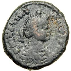 Byzantine Empire. Justinian I, 527-565. decanummium or 10 nummi (5.5g), Rome, 542-7