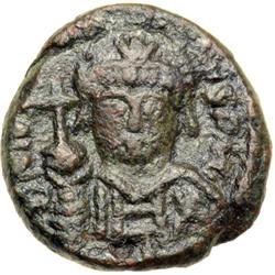 Byzantine Empire. Justinian I, 527-565. decanummium or 10 nummi (5.65g), Rome, 547-52