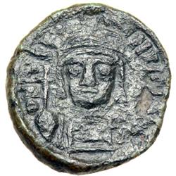 Byzantine Empire. Justinian I, 527-565. decanummium or 10 nummi (2.98g), Ravenna, 552-65