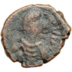 Byzantine Empire. Justinian I, 527-565. 8 nummi (3.56g), Thessalonica, 538-52