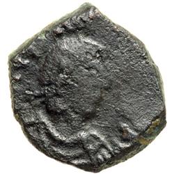 Byzantine Empire. Justinian I, 527-565. 8 nummi (3.16g), Thessalonica, 538-52