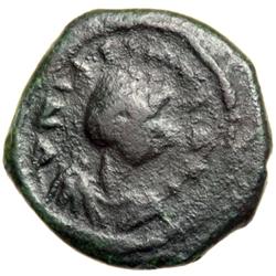 Byzantine Empire. Justinian I, 527-565. 4 nummi (1.32g), Thessalonica, 527-38