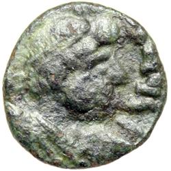 Byzantine Empire. Justinian I, 527-565. 2 nummi (0.33g), Thessalonica, 527-38