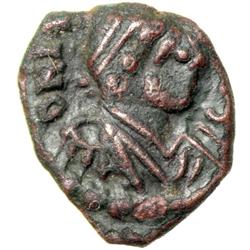 Byzantine Empire. Justinian I, 527-565. 2 nummi (0.62g), Thessalonica, 527-38