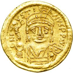 Byzantine Empire. Justin II, 565-578. Gold Solidus (4.4