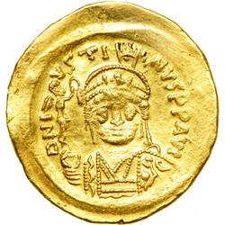 Byzantine Empire. Justin II, 565-578. Gold Solidus (4.4