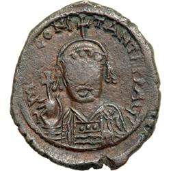 Byzantine Empire. Tiberius II Constantine, 578-582. follis or 40 nummi (14.76g), Nicomedia, 2nd offi