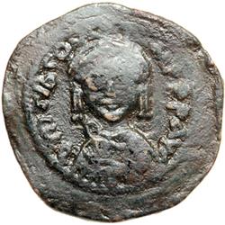 Byzantine Empire. Tiberius II Constantine, 578-582. three-quarter follis or 30 nummi (12.83g), Cyzic