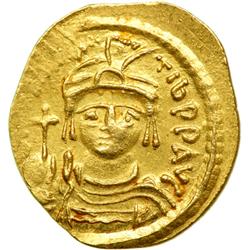 Byzantine Empire. Maurice Tiberius, 582-602. Gold Solid