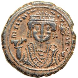 Byzantine Empire. Maurice Tiberius, 582-602. follis or 40 nummi (12.28g), Antioch, 589/90 (regnal ye
