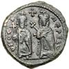 Image 1 : Byzantine Empire. Phocas and Leontia. follis or 40 nummi (10.6g), Antioch, 603/4 (regnal year 2)
