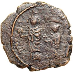 Byzantine Empire. Heraclius and Heraclius Constantine, 613-632. follis or 40 nummi (12.25g), Seleuci