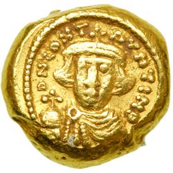 Byzantine Empire. Constans II, 641-668. Gold Solidus (4