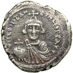 Byzantine Empire. Constans II, 641-668. Silver Hexagram