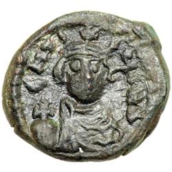 Byzantine Empire. Constans II, 641-668. decanummium or 10 nummi (2.41g), Carthage, 641-2