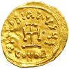 Image 2 : Constantine IV, 668-685. Gold Tremissis (1.42 g) minted at Constantinople