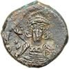 Image 1 : Byzantine Empire. Constantine IV with Heraclius and Tiberius, 668-681. half follis or 20 nummi (9.81