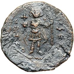 Byzantine Empire. Tiberius III, 698-705. follis or 40 nummi (6.28g), Constantinople, 2nd officina, 7