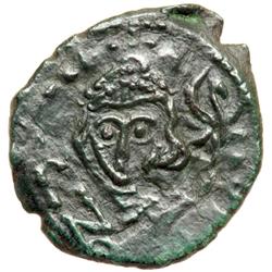 Byzantine Empire. Philippicus, 711-713. follis or 40 nummi (2.94g), Constantinople, 2nd officina, 71