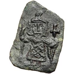 Byzantine Empire. Leo III alone, 717-720. follis or 40 nummi (2.49g), Syracuse