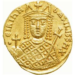 Byzantine Empire. Irene, 797-802. Gold Solidus (4.31g),
