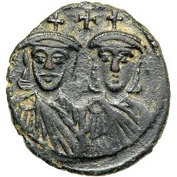 Byzantine Empire. Nicephorus I and Stauracius, 803-811. follis or 40 nummi (4.63g), Constantinople