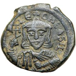Byzantine Empire. Leo V alone, 813. follis or 40 nummi (5.88g), Constantinople
