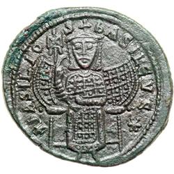 Byzantine Empire. Basil I, 867-886. follis (7.33g), Constantinople