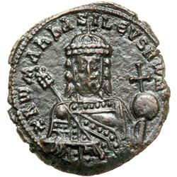 Byzantine Empire. Romanus I, 920-944. follis (6.96g), Constantinople, c. 931-44