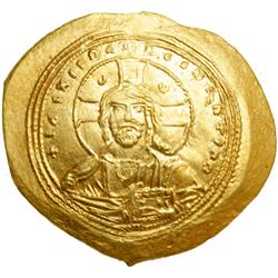 Constantine IX, 1042-1055. Gold Histamenon Nomisma (4.38 g) minted at Constantinople