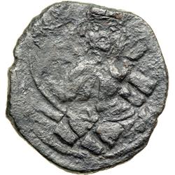 Byzantine Empire. Nicephorus Basilacius, pretender, 1078. follis (8.29g), Thessalonica