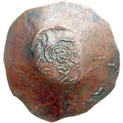 Byzantine Empire. Theodore Mancaphas, usurper in Philadelphia, 1188-1189. billion trachy (4.28g), Ph