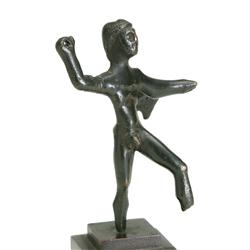 Etruscan Bronze Figure of Hercules Promachos