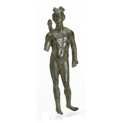 Roman Bronze Figure of Apollo