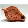 Image 1 : North African Red-Ware Oil Lamp, circa 4th-5th century A.D.