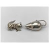Image 3 : Sterling Silver Cat And Mouse Pins