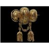 Image 2 : Antique Vermeil Filigree Brooch And Earring Set