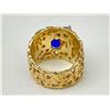 Image 8 : 14K Diamond, Ruby, And Spinel Ring