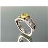 Image 8 : Fancy Intense Natural Yellow Diamond 1.25ct Ring