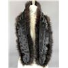 Image 19 : Vintage White Mink Coat and Black Stole
