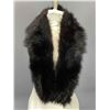 Image 4 : Vintage White Mink Coat and Black Stole