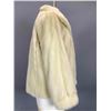 Image 6 : Vintage White Mink Coat and Black Stole